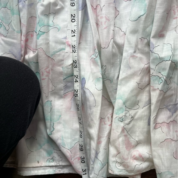 Vintage 80s Pastel Dress XS - Picture 2 of 8